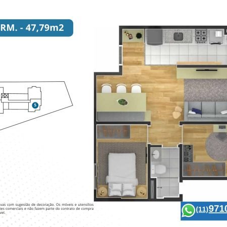 Planta 47m - Venturi Santo Andre