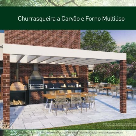 Churrasqueira Carvao e Forno Multiuso - Vida Bella Lorenzini