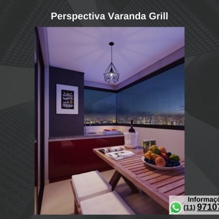 Perspectiva Varanda Grill - - Vista Juquia Residencial