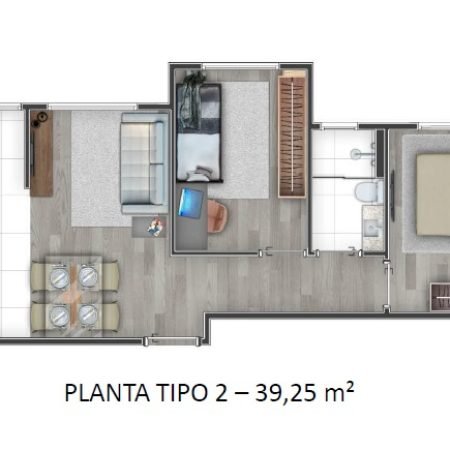 Planta 39m Allegro Santo Andre