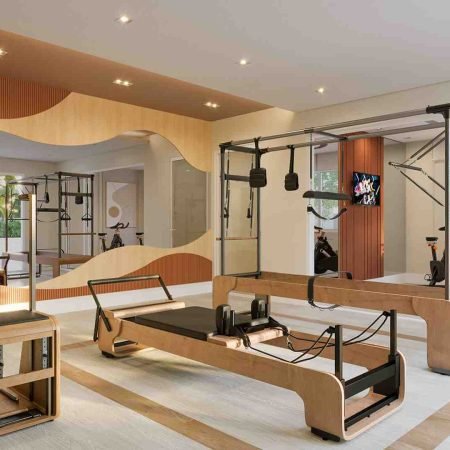 sala de pilates e spinning - Bossa Nova Patriani Espaço Ceramica